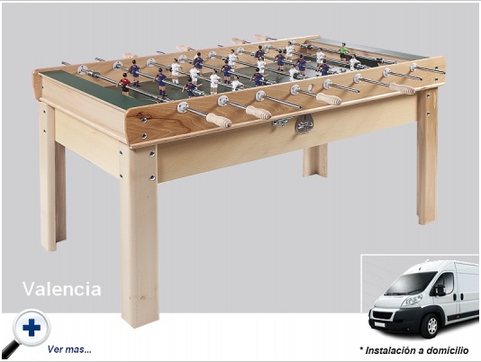 FUTBOLIN MODELO VALENCIA, desde 700 �